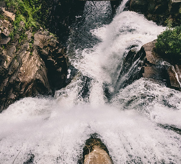 filtrate dalla roccia